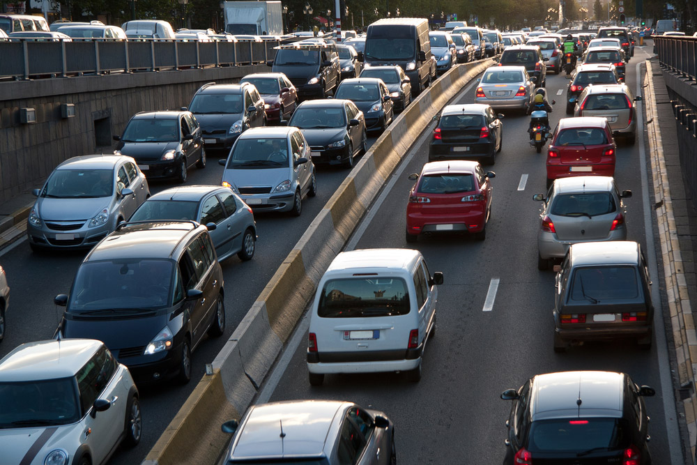 Μποτιλιάρισμα στην Αθήνα.