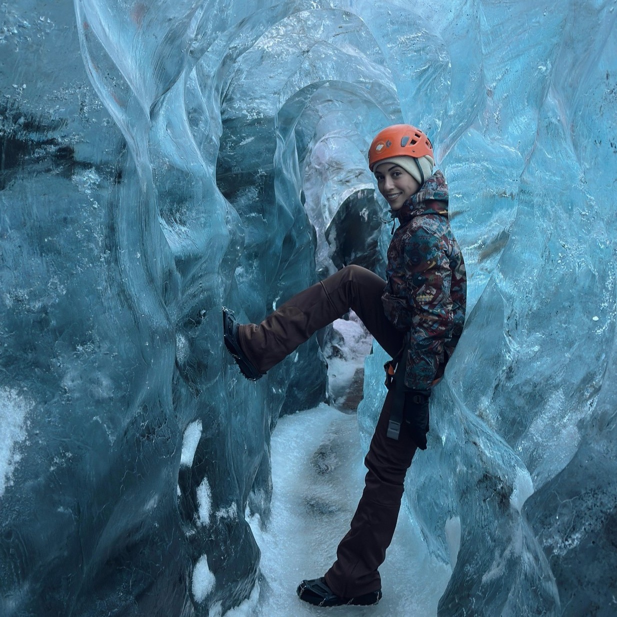 Η Ευγενία Σαμαρά στην Ισλανδία