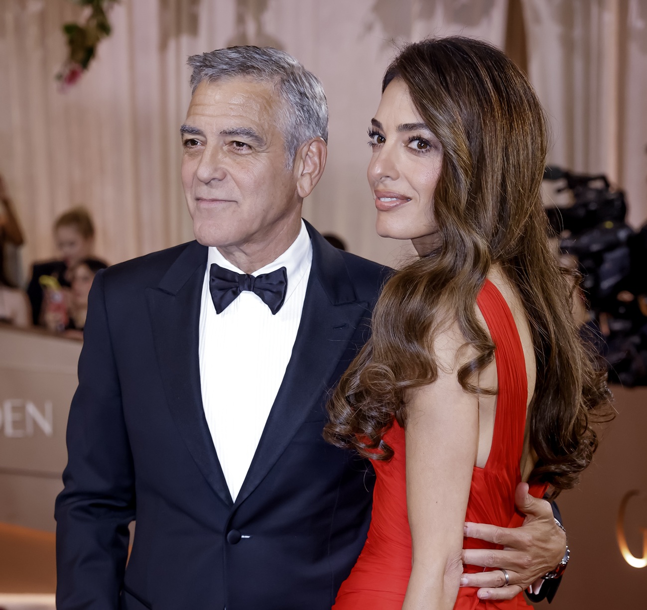 O George Clooney και η Amal Clooney στις 83ες Χρυσές Σφαίρες στο Beverly Hilton Hotel, 11 Ιανουαρίου 2026