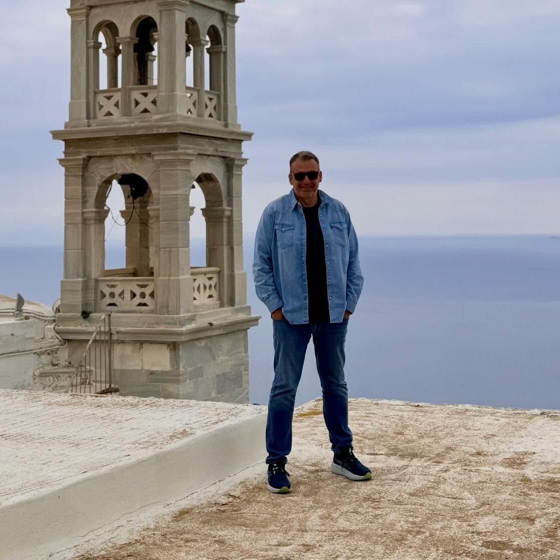 Ο Γιώργος Λιάγκας στην Τήνο