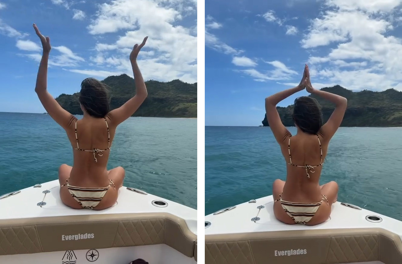 Η Jessica Alba στη Χαβάη. 