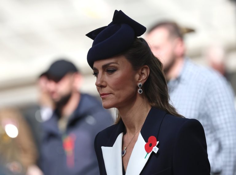 H Kate Middleton στην Ημέρα Anzac, εθνική ημέρα μνήμης της Αυστραλίας, στο Κενοτάφιο στο Λονδίνο, 25 Απριλίου 2026