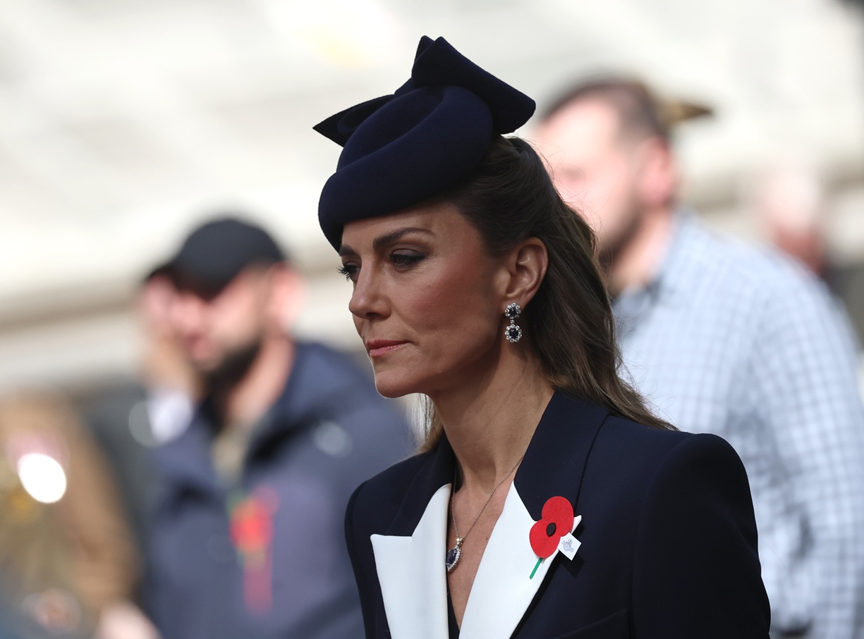 H Kate Middleton στην Ημέρα Anzac, εθνική ημέρα μνήμης της Αυστραλίας, στο Κενοτάφιο στο Λονδίνο, 25 Απριλίου 2026