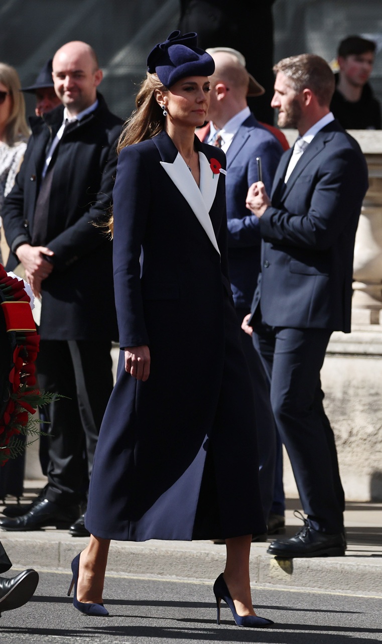 H Kate Middleton στην Ημέρα Anzac, εθνική ημέρα μνήμης της Αυστραλίας, στο Κενοτάφιο στο Λονδίνο, 25 Απριλίου 2026