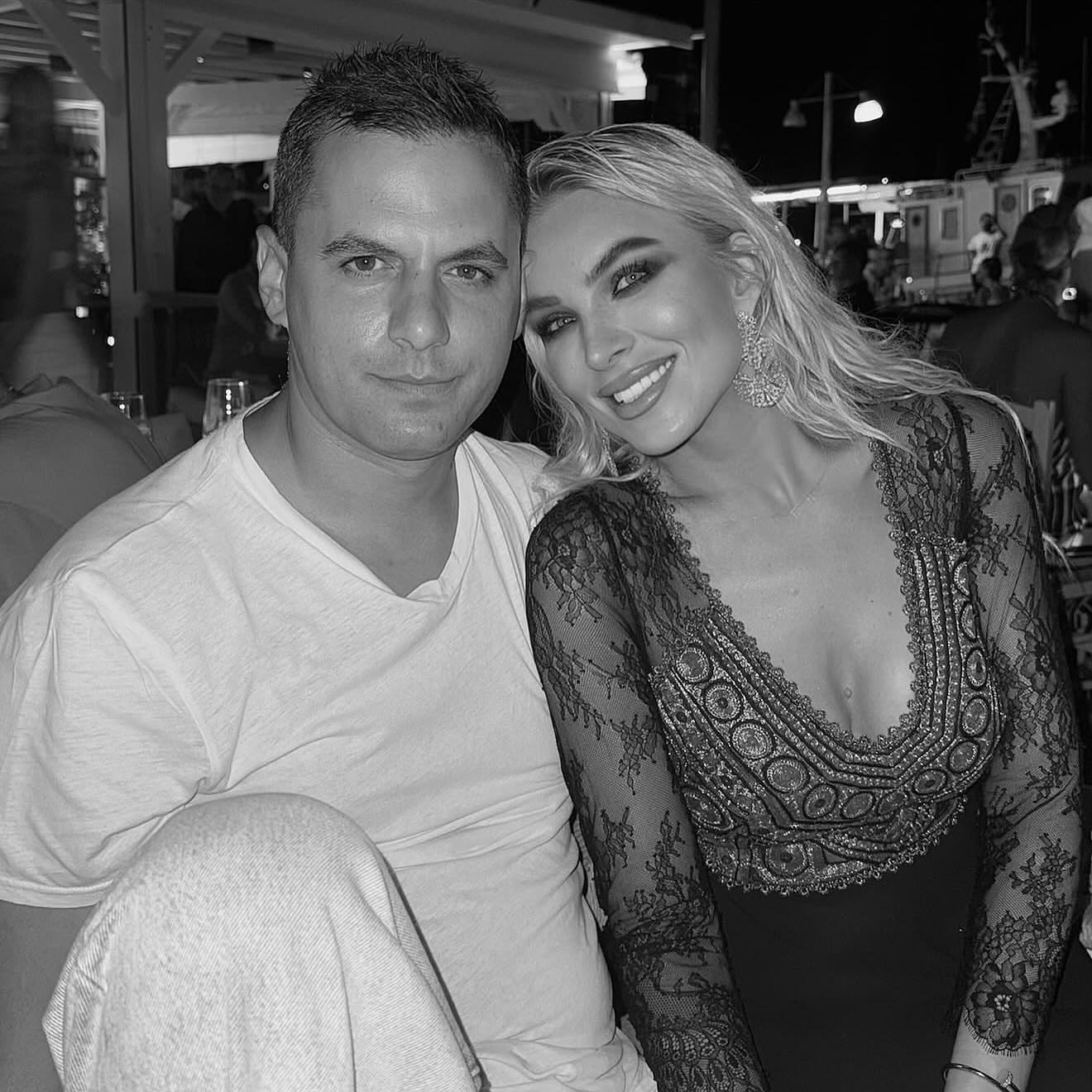 Ο Παναγιώτης Κουτσουμπής με την Κατερίνα Καινούργιου