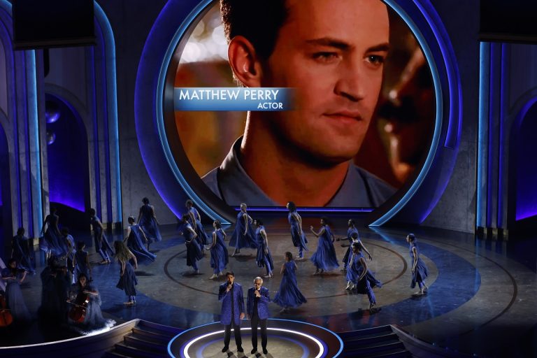 Ο Matthew Perry τιμήθηκε στη διάρκεια των 96ων Όσκαρ στο Dolby Theatre του Χόλιγουντ, 10 Μαρτίου 2024