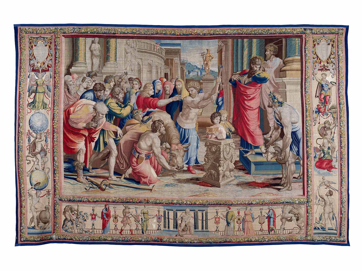 Άγιοι Παύλος και Βαρνάβας στα Λύστρα (από τη Δεύτερη Έκδοση της Σειράς Ταπισερί των Πράξεων των Αποστόλων)_Τέλη δεκαετίας 1540 ή αρχές δεκαετίας 1550