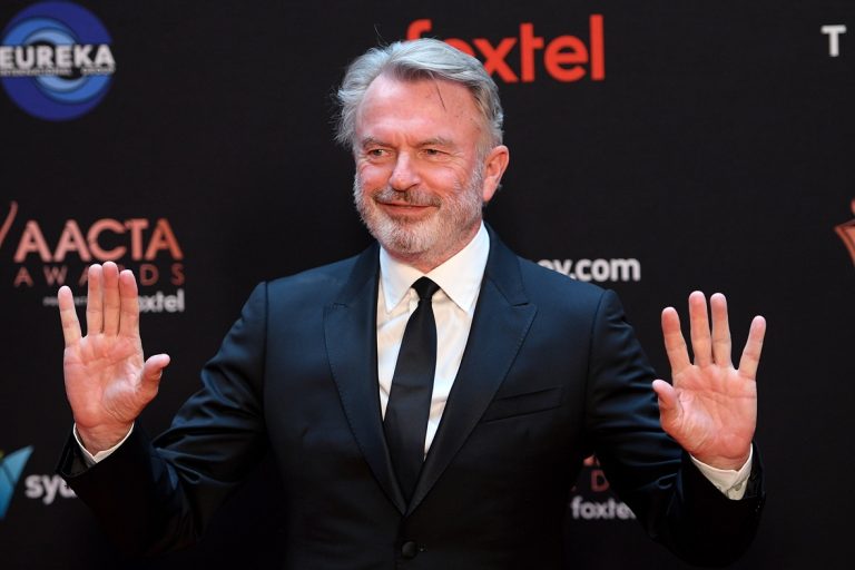 O Sam Neill στα 2019 Βραβεία της Αυστραλιανής Ακαδημίας Κινηματογράφου και Τηλεόρασης στο Σίδνεϊ, 4 Δεκεμβρίου 2019