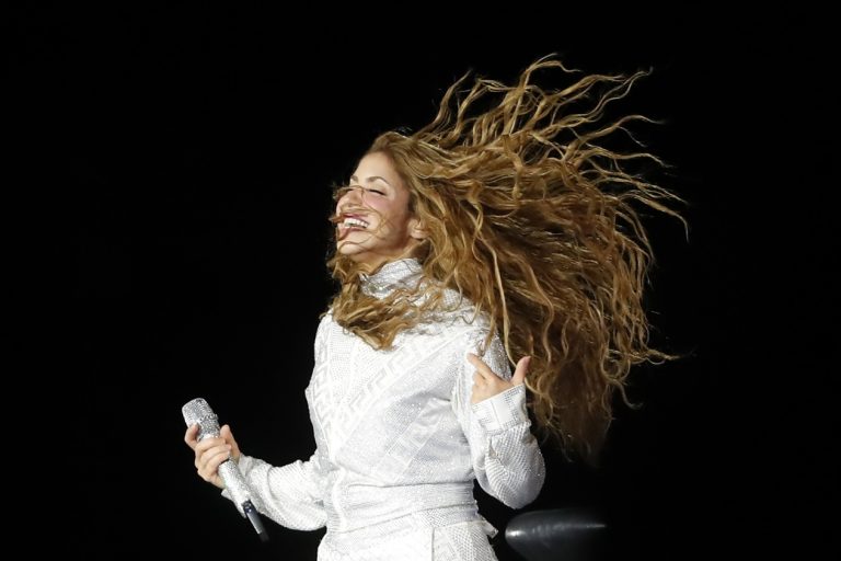 Η Shakira σε συναυλία στο Jorge Magico Gonzalez National Stadium του Σαν Σαλβαδόρ στο Ελ Σαλβαδόρ, 8 Φεβρουαρίου 2026