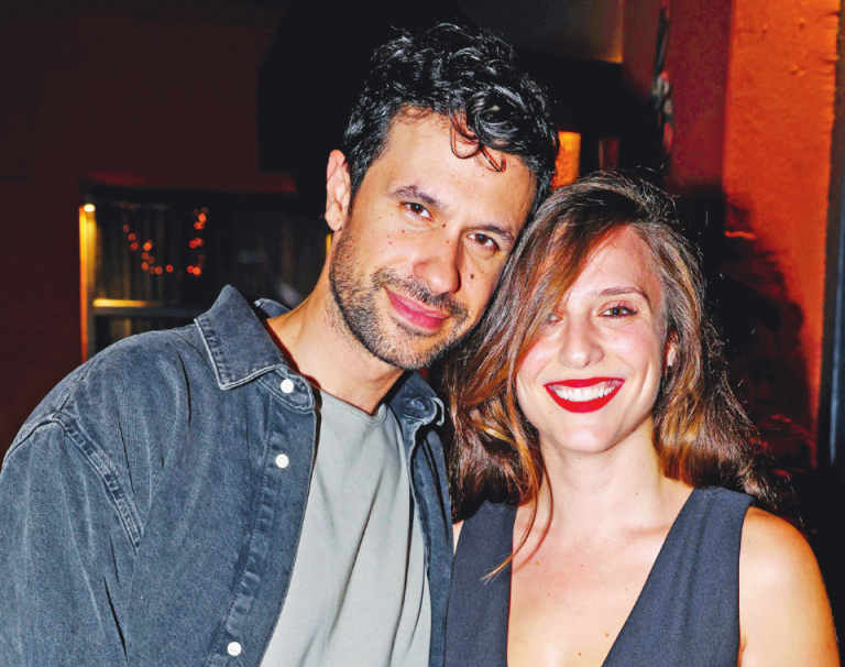 Ο Ορφέας Αυγουστίδης και η σύζυγός του Γεωργία Κρασσά