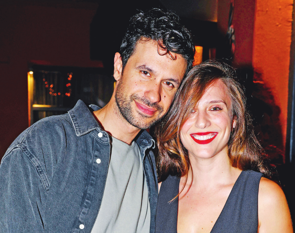 Ο Ορφέας Αυγουστίδης και η σύζυγός του Γεωργία Κρασσά