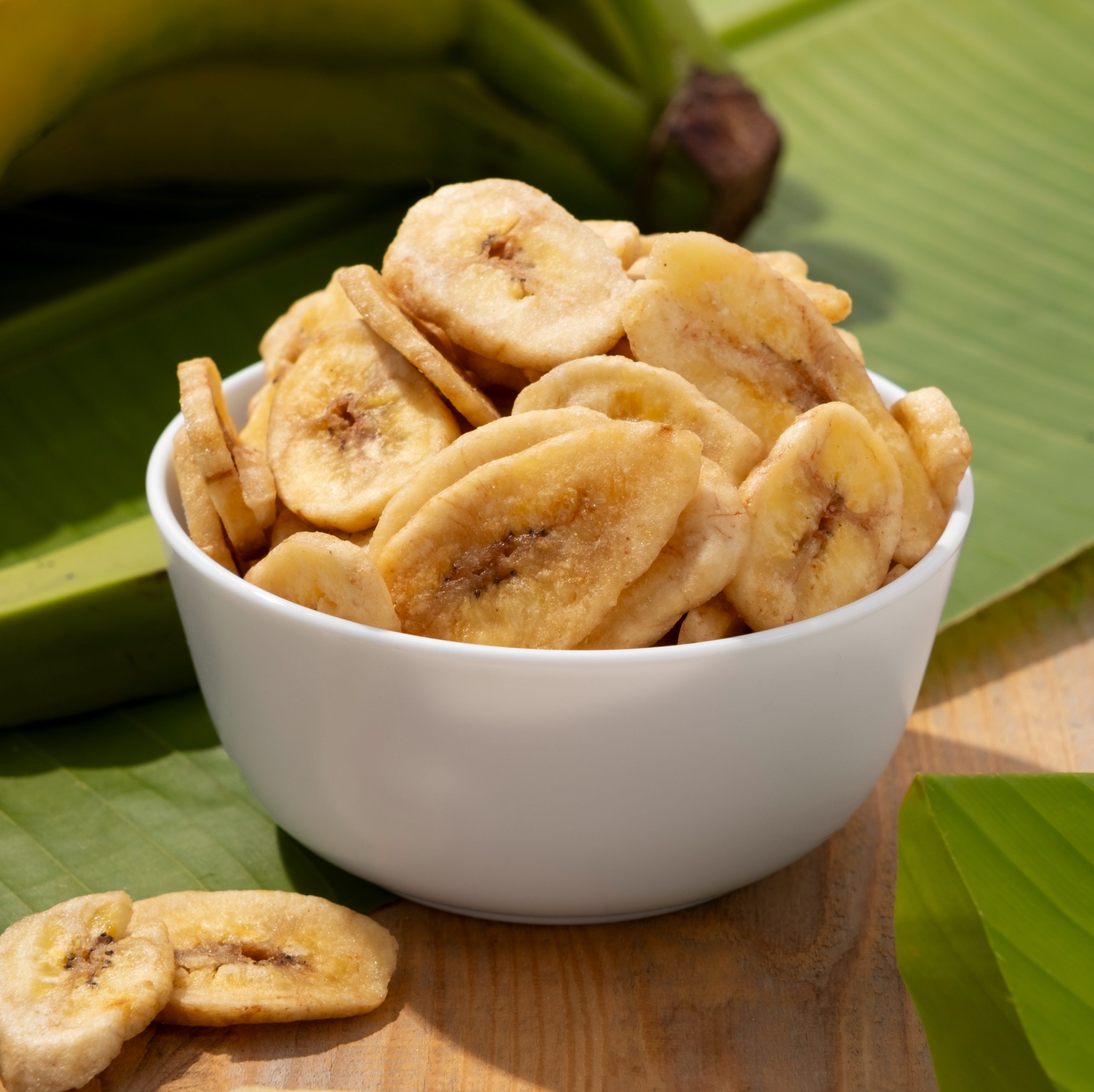 Banana chips σε μπολάκι