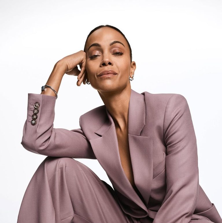 H Zoe Saldana συνεργάζεται με Lancome