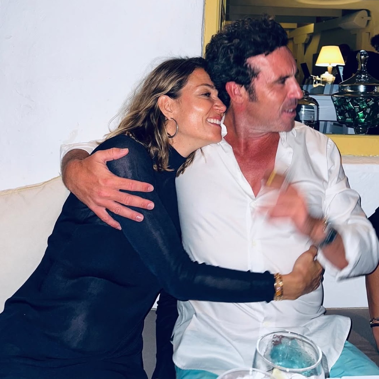 Βίκυ Καγιά και Ηλίας Κρασσάς στη Μύκονο