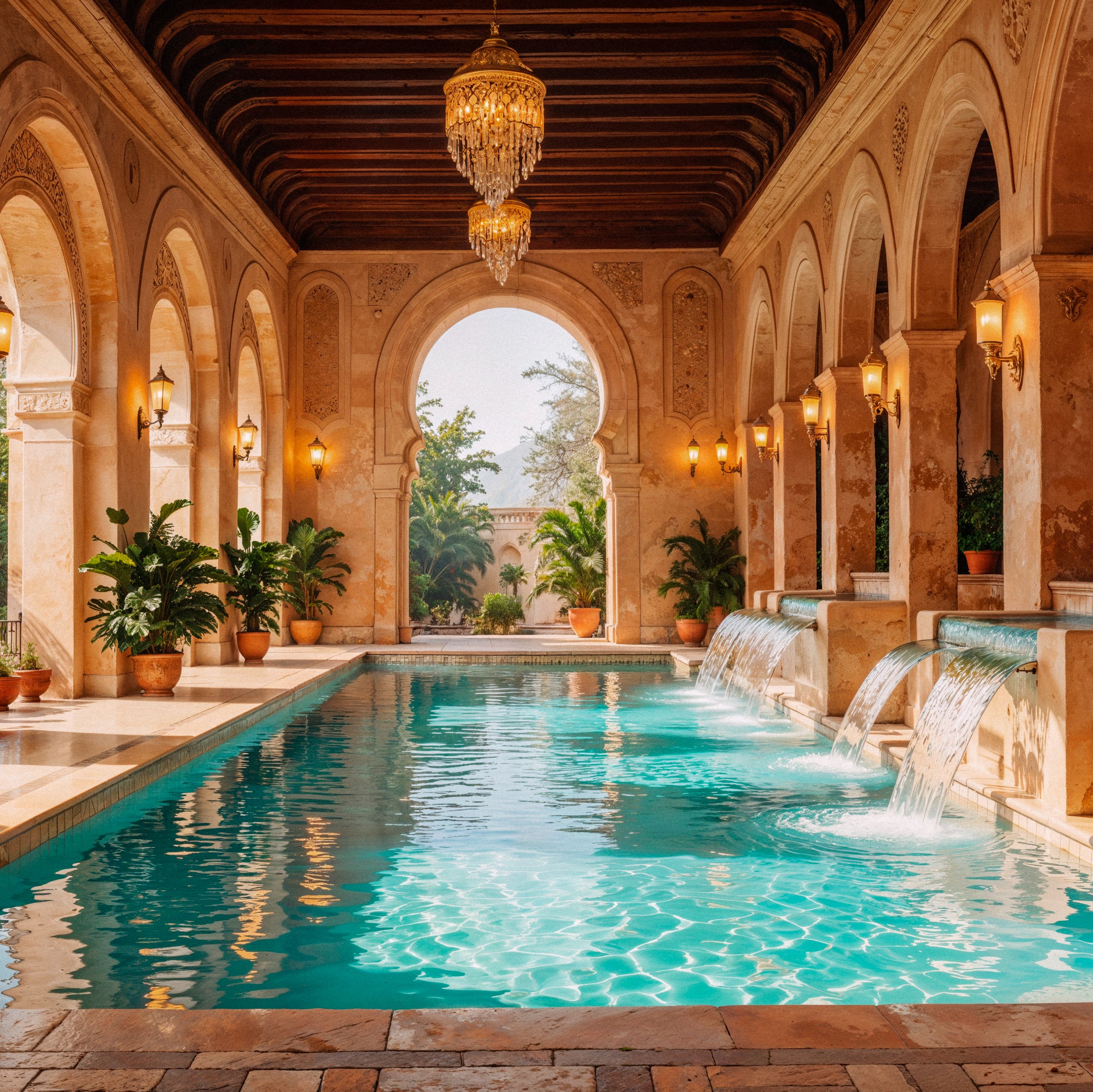 Πολυτελές ξενοδοχείο με πισίνα