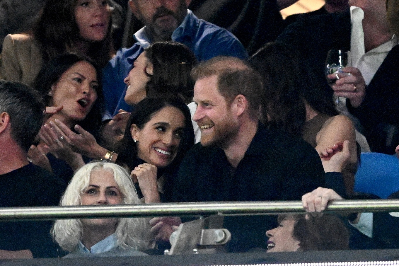 Ο Harry και η Meghan στον αγώνα ράγκμπι στο Allianz Stadium του Σίδνεϊ, 17 Απριλίου 2026