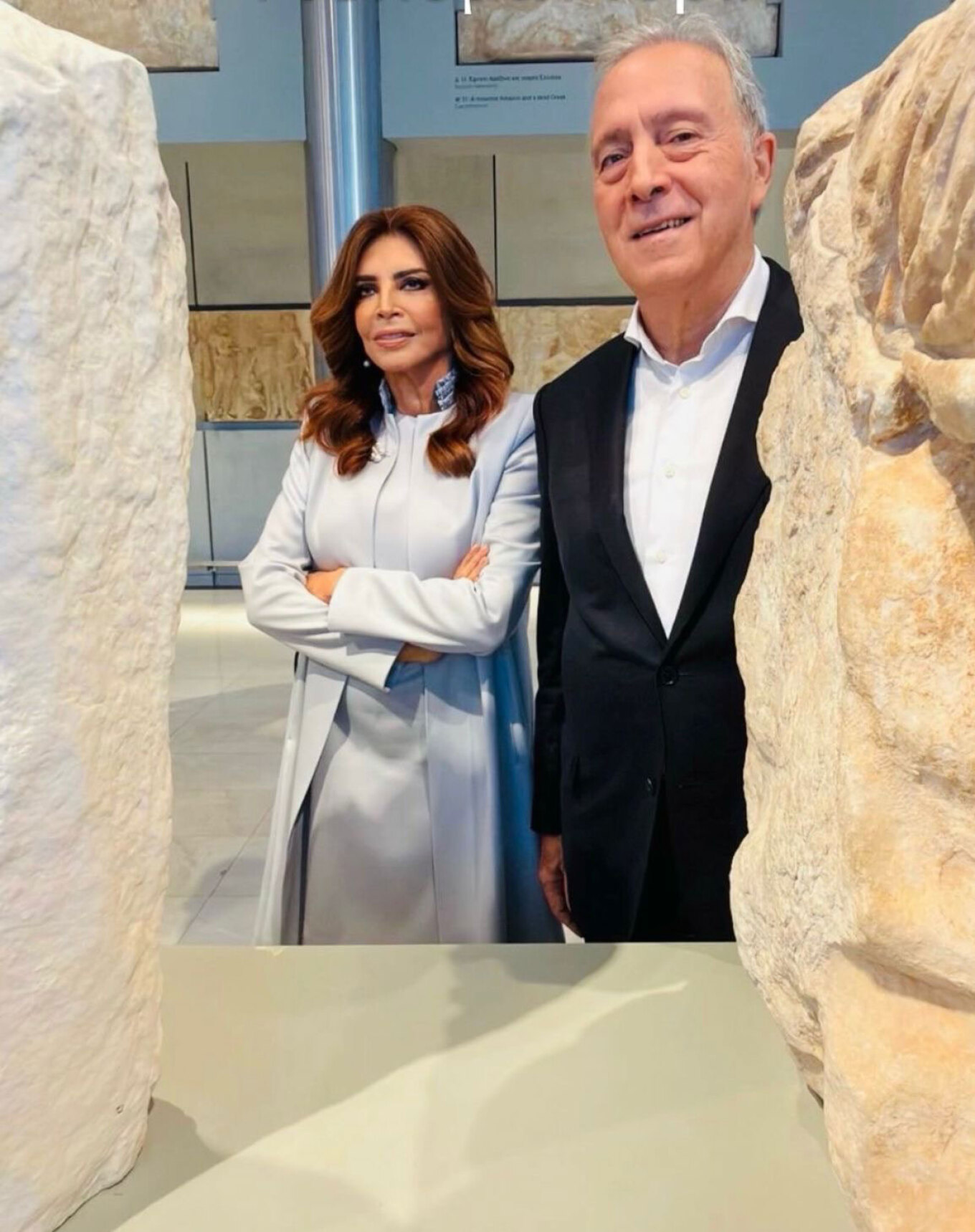 Μιμή Ντενίση και Νίκος Σταμπολίδης