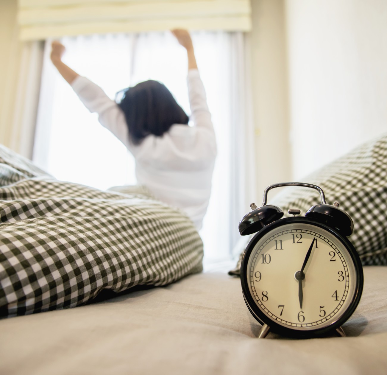 Πρωινό ξύπνημα με ξυπνητήρι