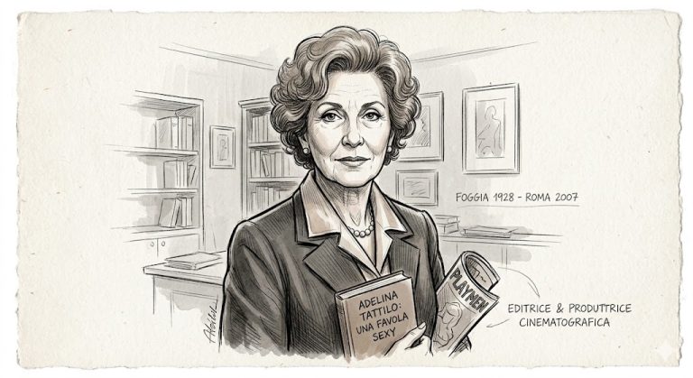 Η Αdelina Tattilo η εκδότρια που θεωρήθηκε ο Hugh Hefner