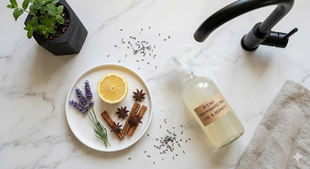 Πολυκαθαριστικό για το σπίτι με ξύδι