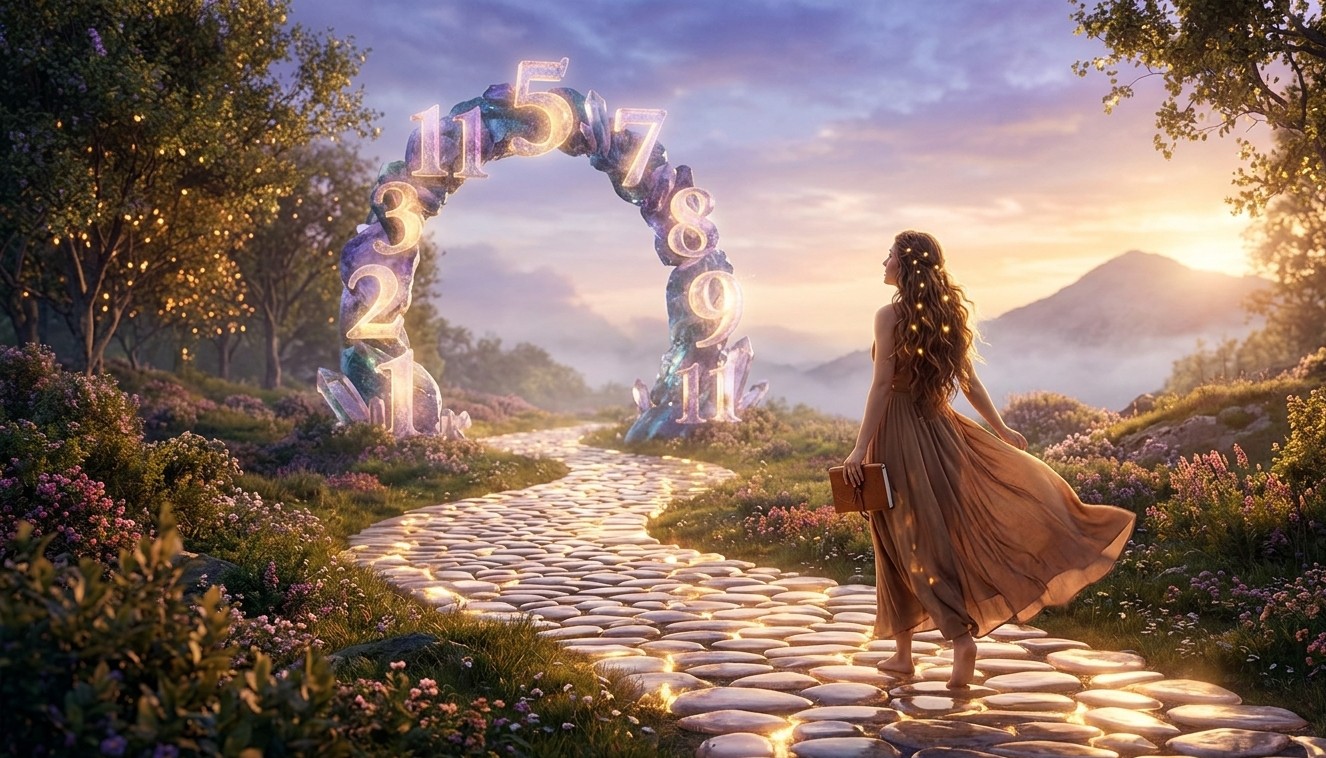 Αν ο αριθμός πορείας ζωής σας είναι το 5 θα μπορέσετε τον μήνα Απρίλιο να ξεκινήσετε από την αρχή ένα έργο ή μια φιλία. Στη φωτογραφία: Γυναίκα περπατάει σε μονοπάτι που οδηγεί σε αριθμούς