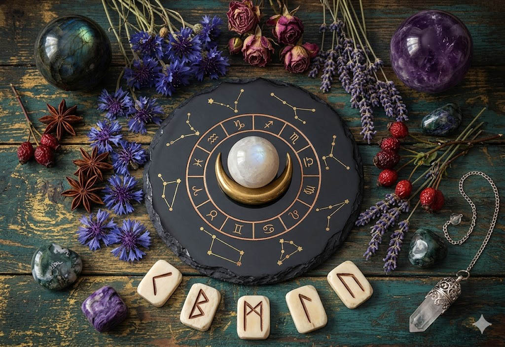 O ζωδιακός κύκλος και λουλούδια γύρω του. Τα 3 ζώδια που θα ξεχωρίσουν τη Δευτέρα του Πάσχα.