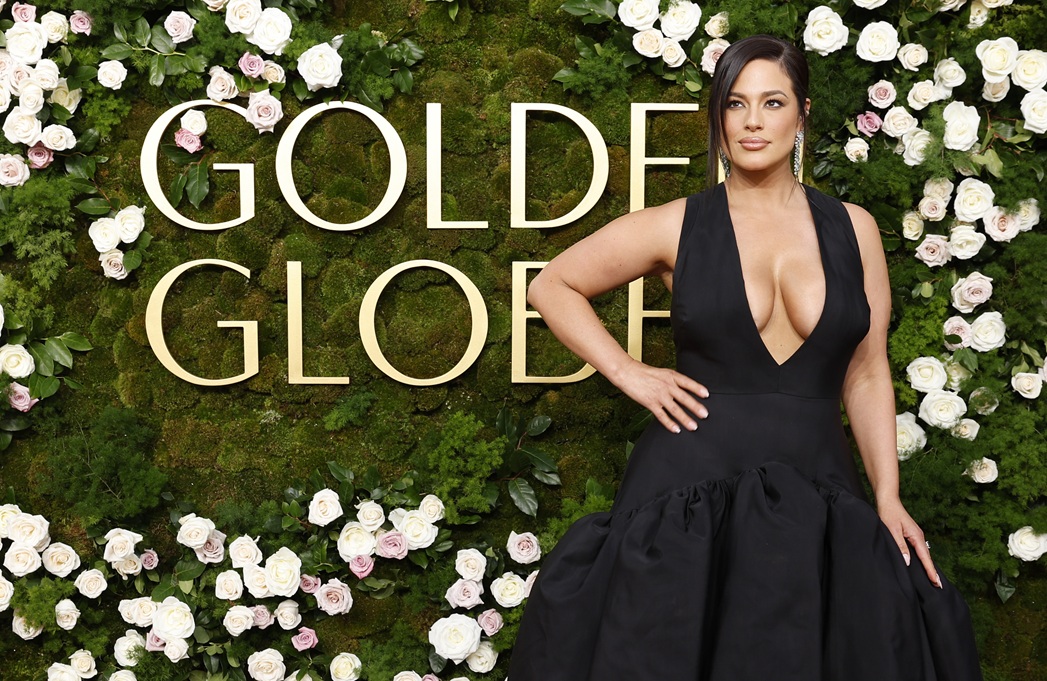 H Ashley Graham στις 82ες Χρυσές Σφαίρες, 5 Ιανουαρίου 2025