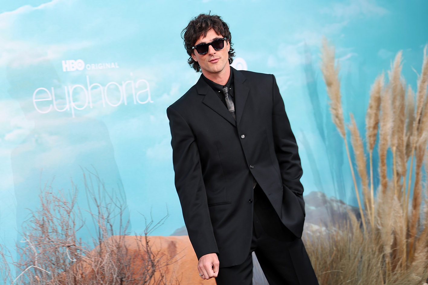 O Jacob Elordi στην πρεμιέρα της 3ης σεζόν της σειράς "Euphoria" του HBO στο Λος Άντζελες στο Κινέζικο Θέατρο TCL στις 7 Απριλίου 2026 στο Χόλιγουντ της Καλιφόρνια.