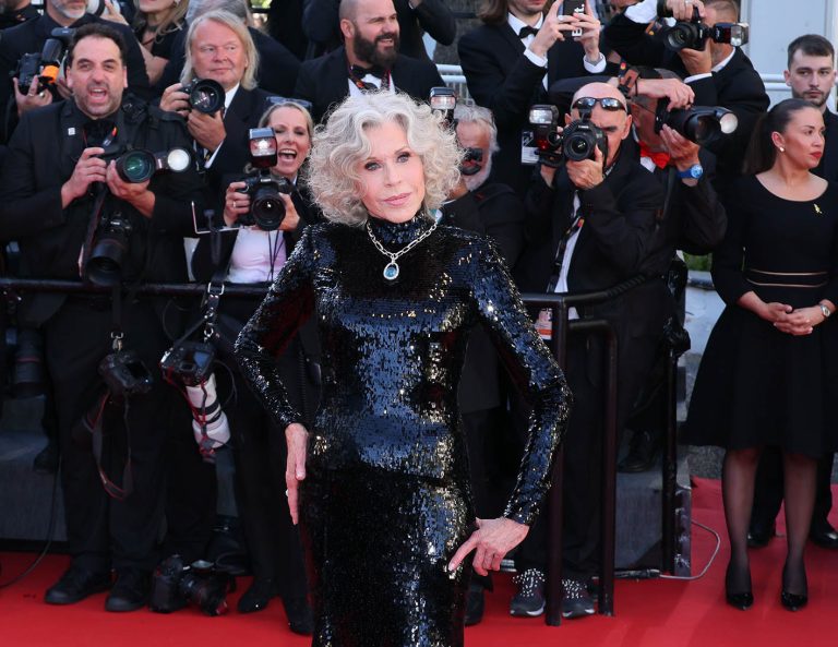 H Jane Fonda στην τελετή έναρξης και στην προβολή της ταινίας «La Vénus Electrique» (Η Ηλεκτρική Αφροδίτη) κατά τη διάρκεια του 79ου ετήσιου Φεστιβάλ Κινηματογράφου των Καννών στο Palais des Festivals στις 12 Μαΐου 2026.