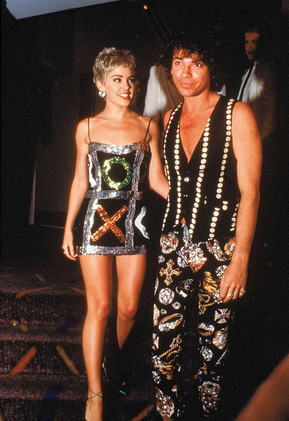 H Kylie Minogue και ο Michael Hutchence, ποζάρουν την χρονική περίοδο που είχαν σχέση.