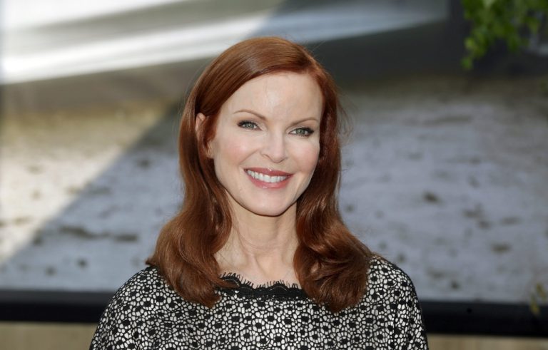 H Marcia Cross στο Marc Cain show στην Εβδομάδα Μόδας της Mercedes-Benz στο Βερολίνο, 10 Ιουλίου 2014