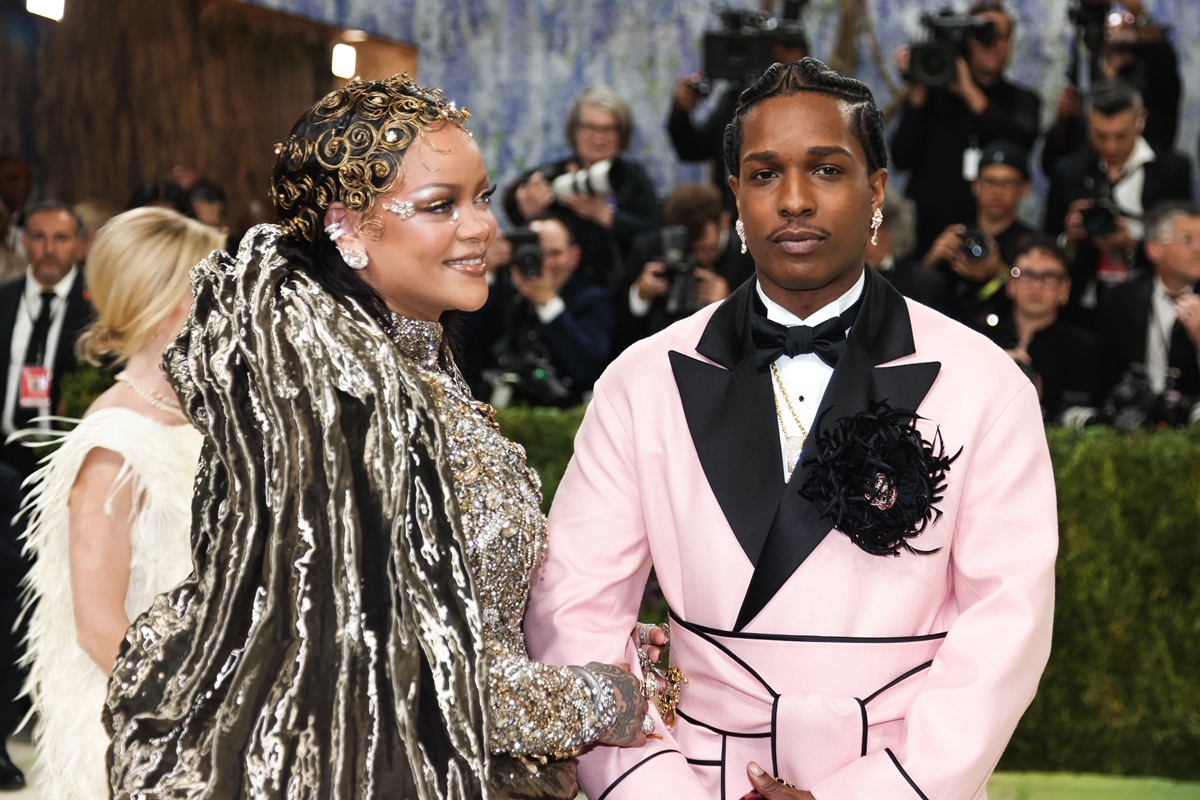 Η Rihanna και ο ASAP Rocky στο κόκκινο χαλί του 2026 Met Gala, 4 Μαΐου 2026
