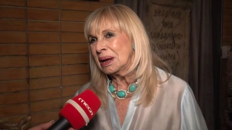 Η Άννα Φόνσου μίλησε στην κάμερα της εκπομπής "Buongiorno" για τον αξέχαστο Γιώργο Μαρίνο