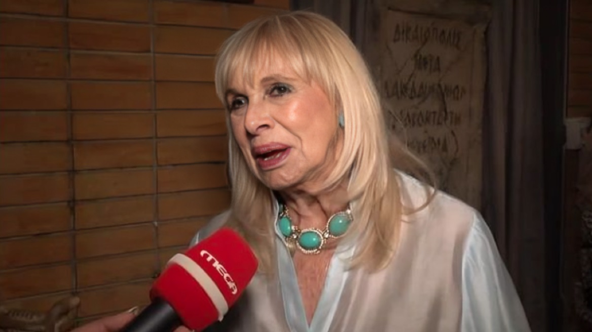 Η Άννα Φόνσου μίλησε στην κάμερα της εκπομπής "Buongiorno" για τον αξέχαστο Γιώργο Μαρίνο