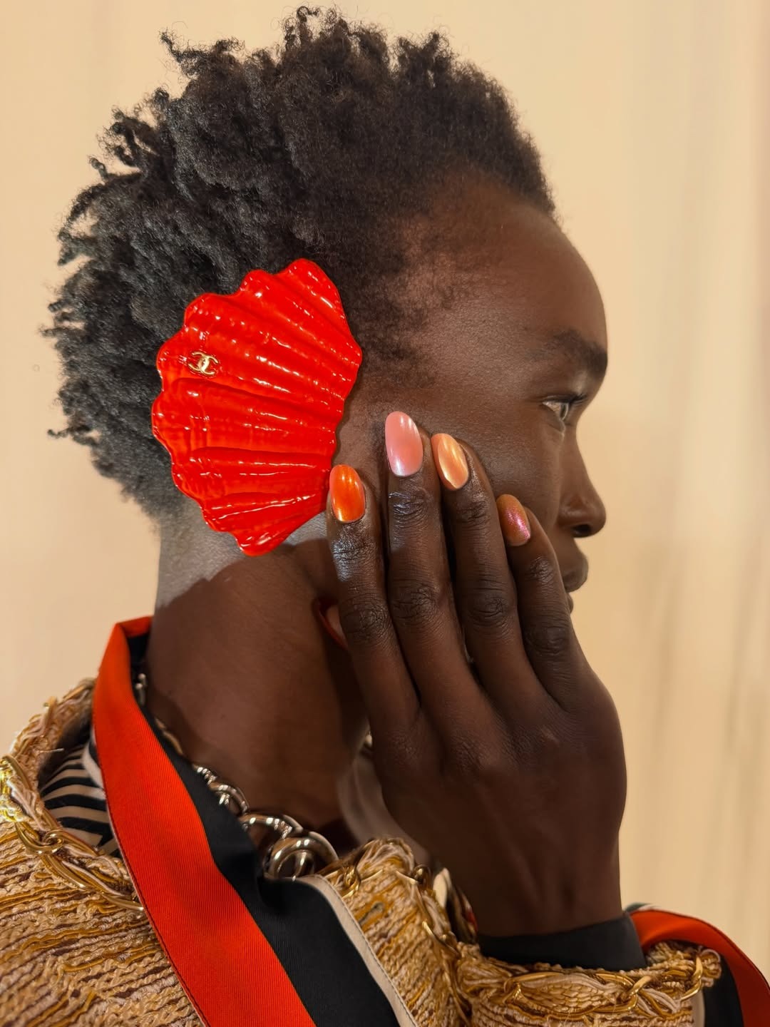 Chanel mermaid manicure
