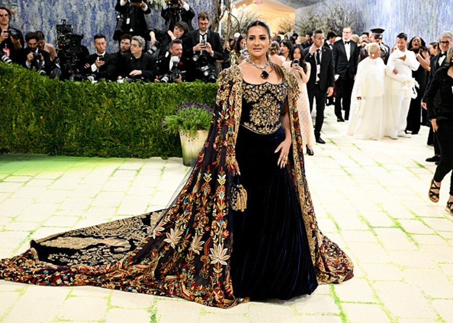 Η Sudha Reddy στο 2026 Met Gala, που τίμησε το "Costume Art" στο Μητροπολιτικό Μουσείο στις 4 Μαΐου στη Νέα Υόρκη
