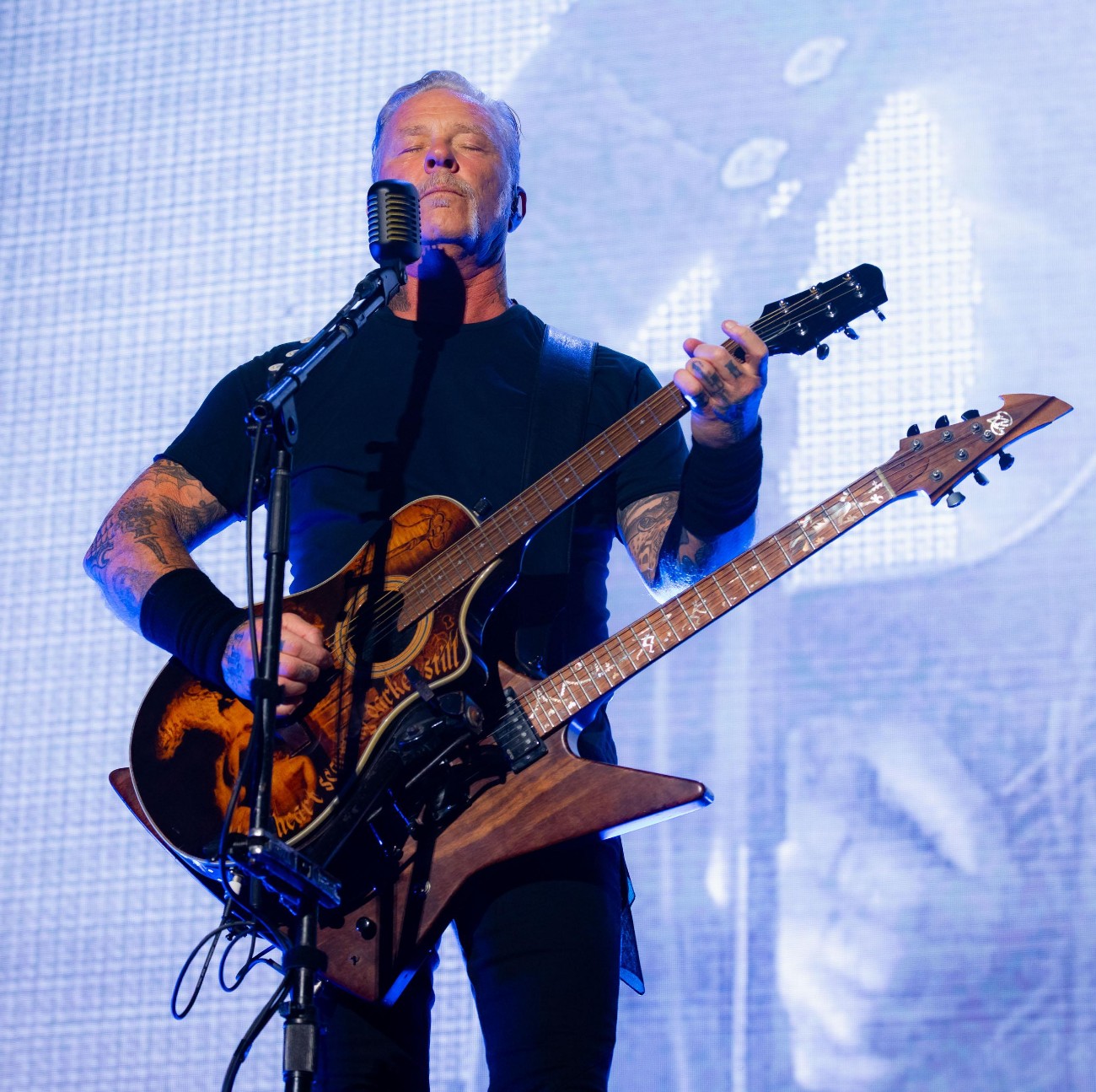 o frontman των Metallica James Hetfield