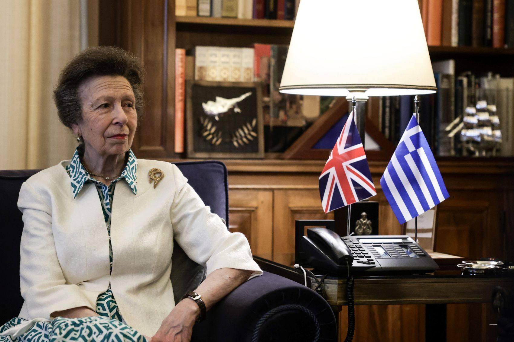 Η πριγκίπισσα Anne της Βρετανίας πραγματοποίησε τριήμερη επίσκεψη στην Ελλάδα με αφορμή την 85η επέτειο από τη Μάχη της Κρήτης.