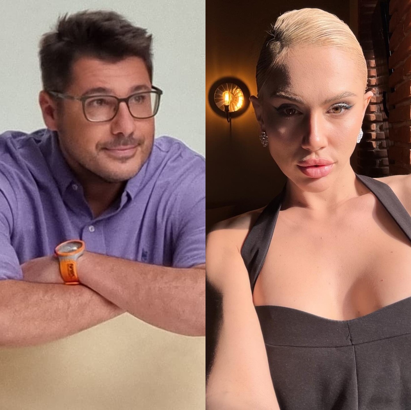 Έλενα Τσαγκρινού και Λάμπρος Κωνσταντάρας
