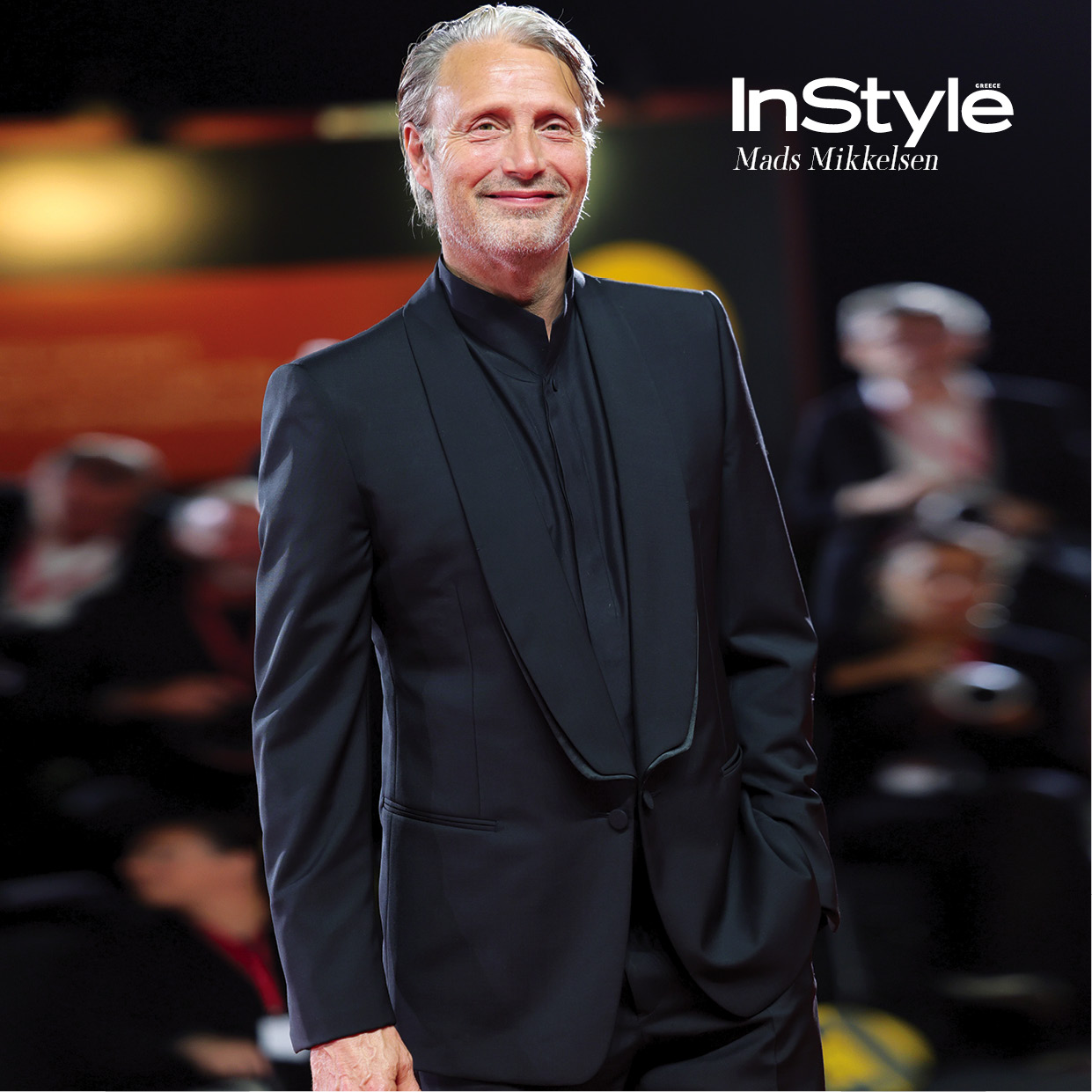 Ο ηθοποιός Mads Mikkelsen σε αποκλειστική συνέντευξη στο InStyle Greece.