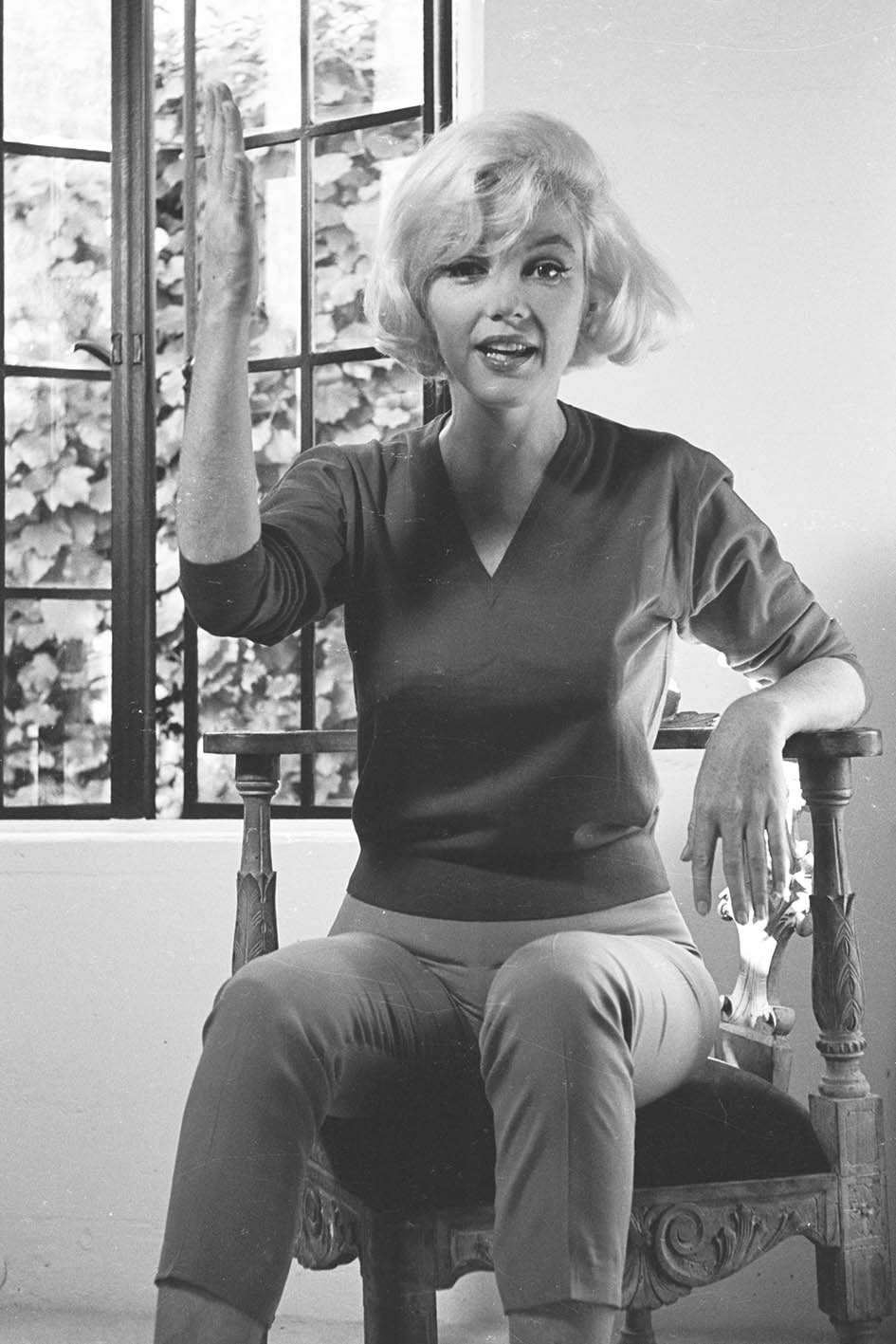 O Allan Grant, φωτογράφος του περιοδικού LIFE απαθανάτισε τη Marilyn λίγες μόλις εβδομάδες πριν από τον θάνατό της το 1962.