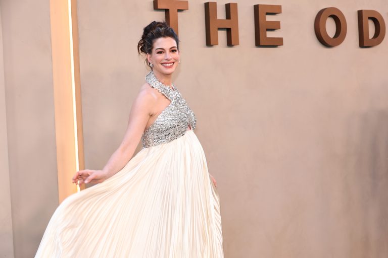H Anne Hathaway στην πρεμιέρα της ταινίας "The Odyssey" στη Νέα Υόρκη στο θέατρο AMC Lincoln Square στις 14 Ιουλίου 2026.