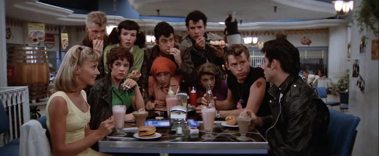 Στιγμιότυπο από την ταινία Grease