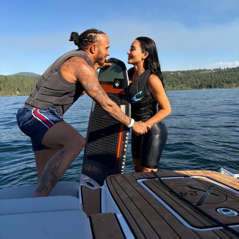 O Lewis Hamilton με την Kim Kardashian σε διακοπές