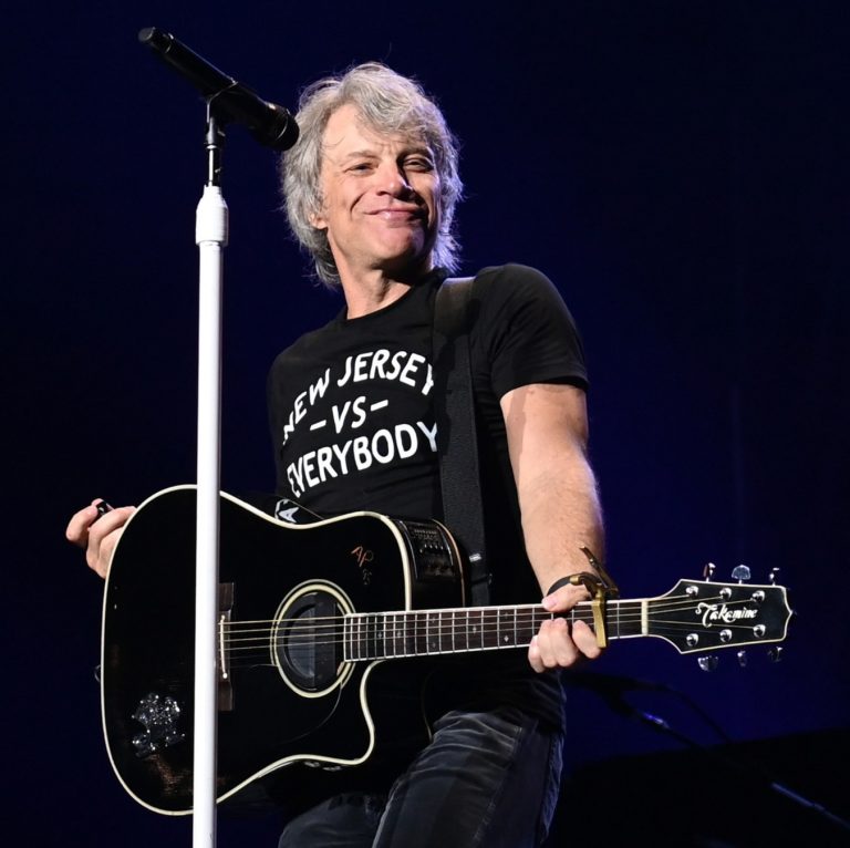 Ο Jon Bon Jovi στη σκηνή