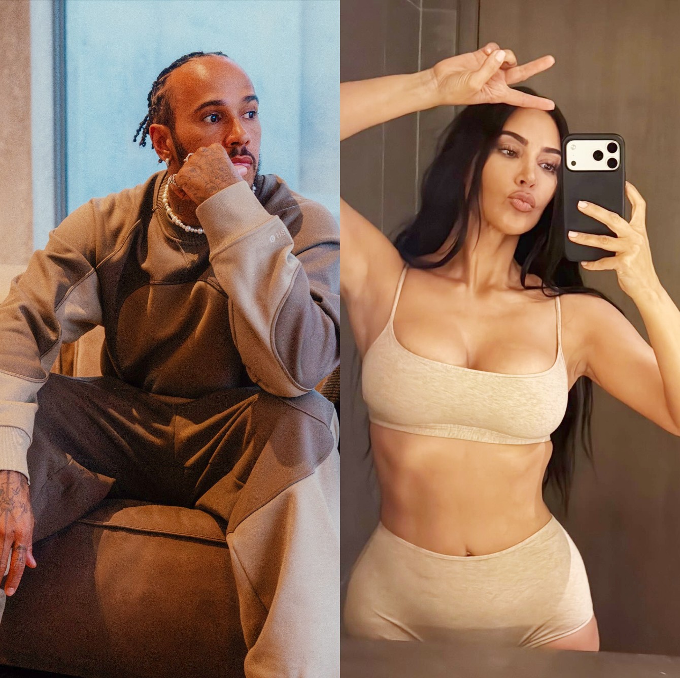 Lewis Hamilton και Kim Kardashian