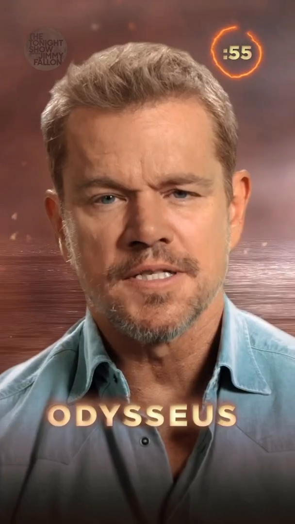 O Matt Dammon στον ρόλο του Οδυσσέα στην ταινία The Odyssey του Christopher Nolan.