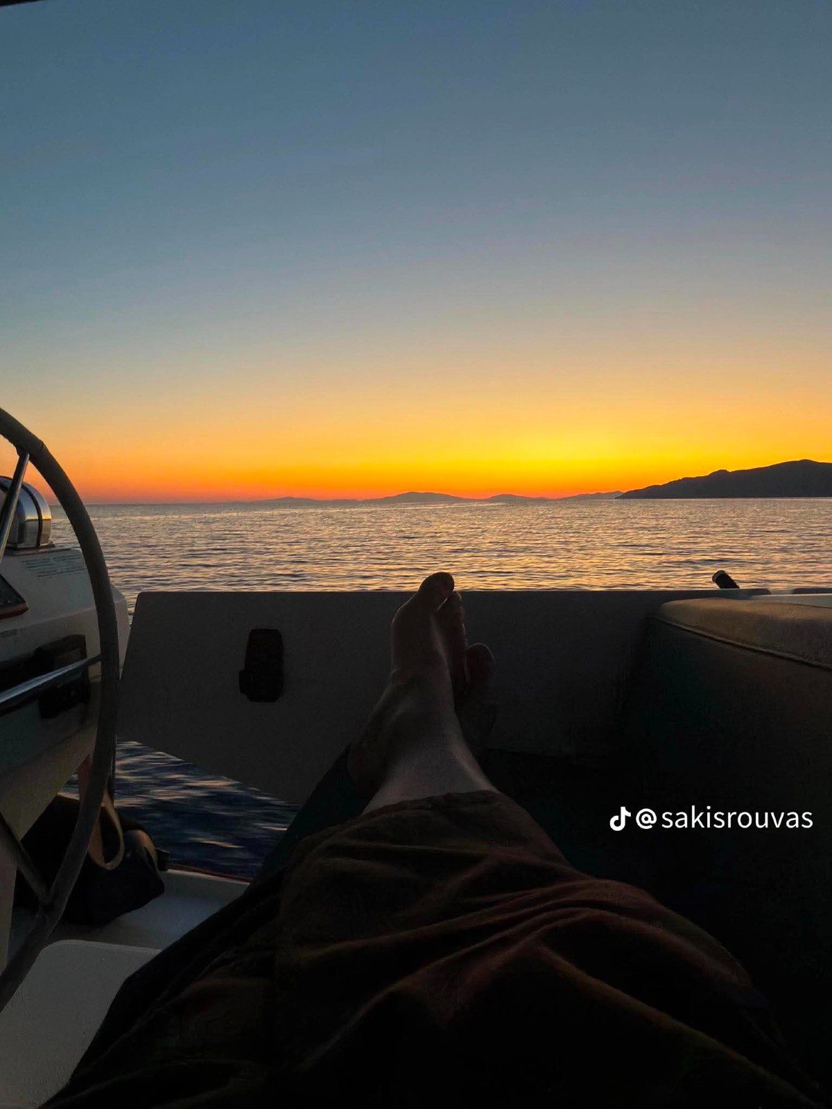 Η φωτογραφία του Σάκη Ρουβά από τις διακοπές του