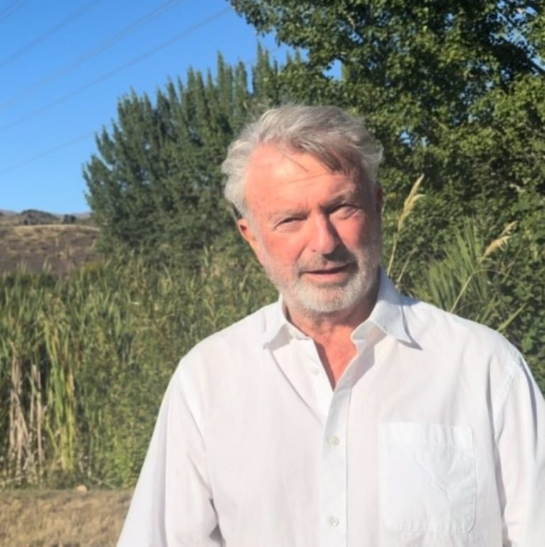 Ο ηθοποιός Sam Neill από το Jurassic Park
