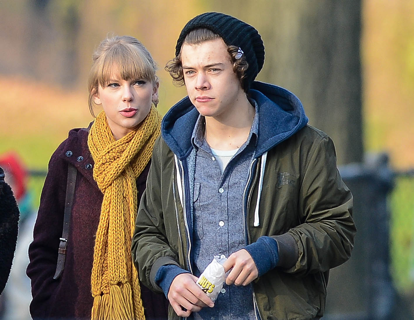 H Taylor Swift και ο Harry Styles όταν ήταν ζευγάρι στις 2 Δεκεμβρίου 2012 στη Νέα Υόρκη.